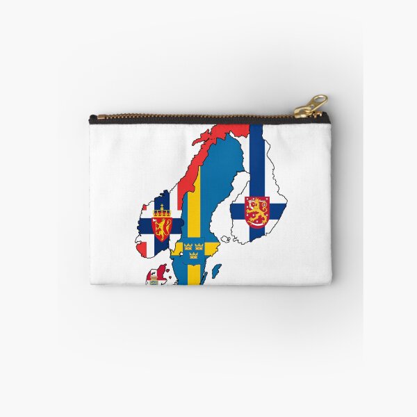Item preview, Nordic Coat of Arms Map designed and sold by Frogpen.