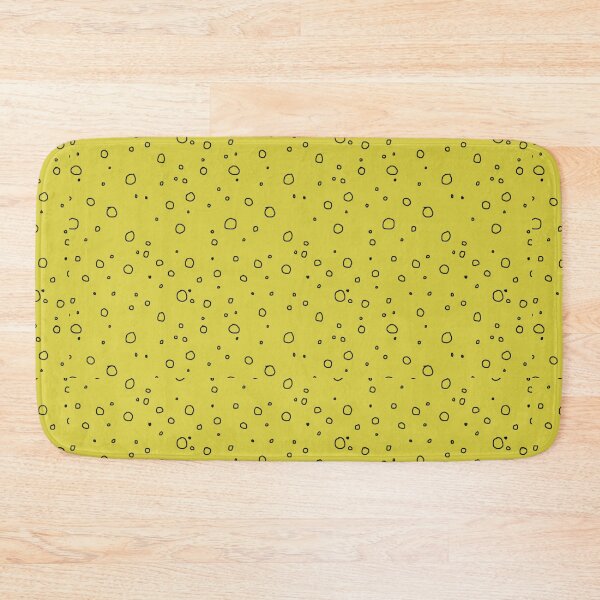 Item preview, Deco Mid Mod Bubbles Orbs Pattern Print Funky 80s 90s Retro Vintage Mustard Yellow Gold designed and sold by Shayna Westfall.