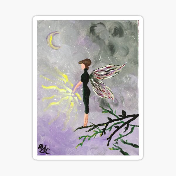 Sprite of Light Sticker