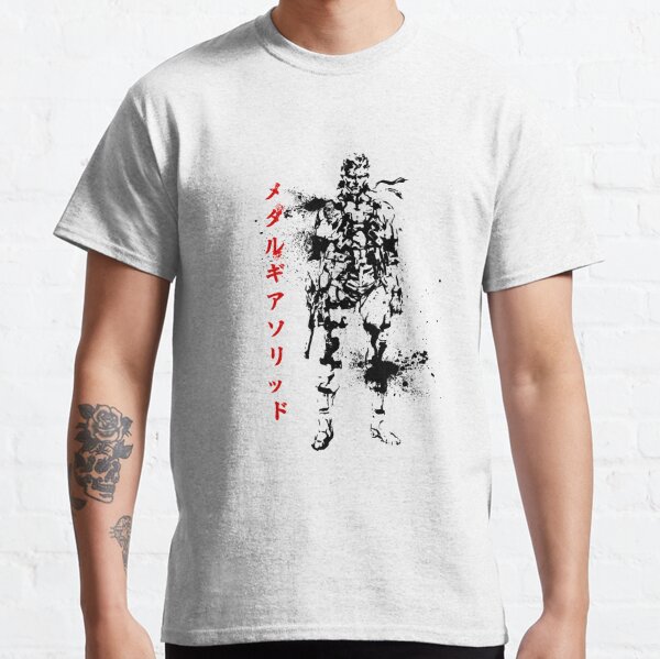 Solid Snake (Metal Gear Solid) v2 Sweat épais T-shirt classique