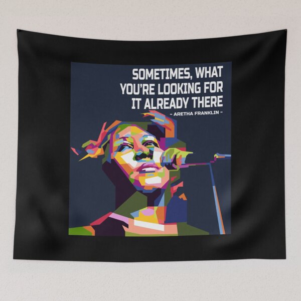 Item preview, Abstract Aretha Soul in WPAP designed and sold by MilletArt.