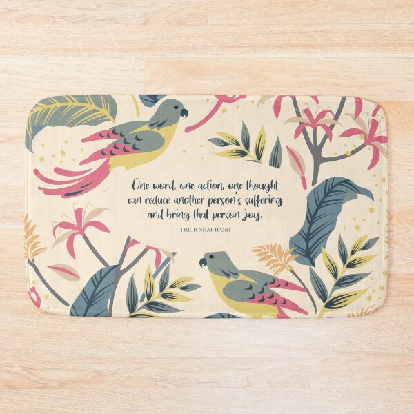 Item preview, One word, one action, one thought can reduce another person’s suffering and bring that person joy. - Thich Nhat Hanh designed and sold by StudioCitrine.