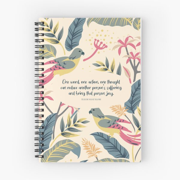 Item preview, One word, one action, one thought can reduce another person’s suffering and bring that person joy. - Thich Nhat Hanh designed and sold by StudioCitrine.