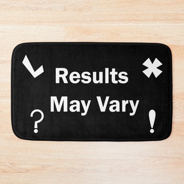Item preview, Results May Vary designed and sold by ArashiiGames.