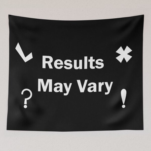 Item preview, Results May Vary designed and sold by ArashiiGames.