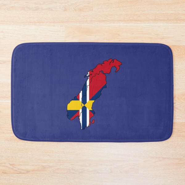 Item preview, Sweden-Norway Map designed and sold by Frogpen.