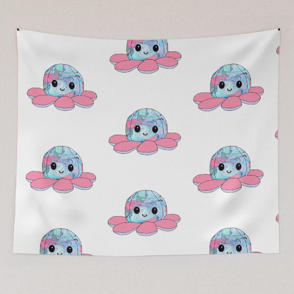 Item preview, happy little octopus (marble edition) designed and sold by ShipsinParadise.