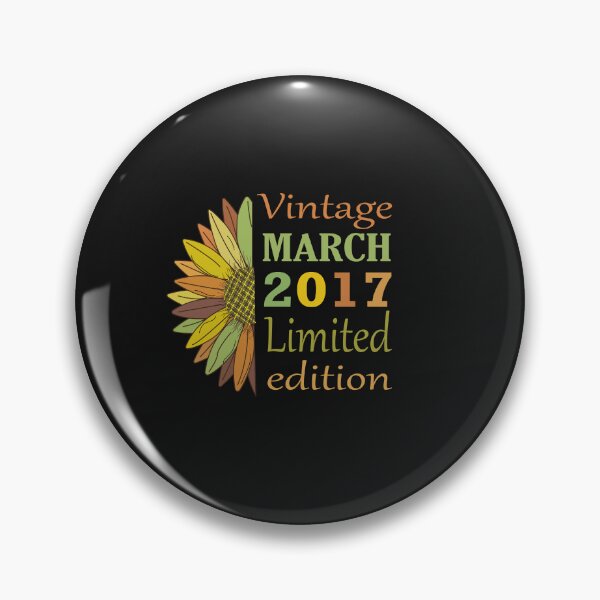 Item preview, vintage march 2017 limited edition, 5 Year Old Gifts Vintage 2017 Limited Edition 5th Birthday designed and sold by SimoSaladain.