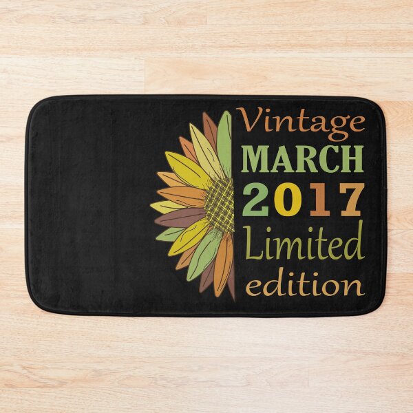 Item preview, vintage march 2017 limited edition, 5 Year Old Gifts Vintage 2017 Limited Edition 5th Birthday designed and sold by SimoSaladain.