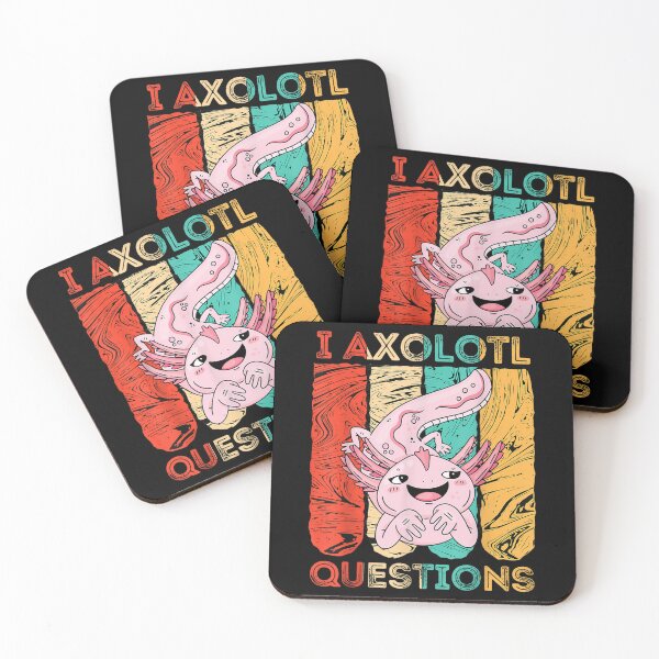 Item preview, I Axolotl Questions Vintage Retro 90s Funny Axolotl Lover  designed and sold by vergielx.