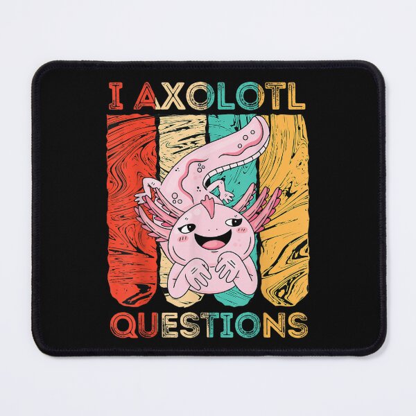 Item preview, I Axolotl Questions Vintage Retro 90s Funny Axolotl Lover  designed and sold by vergielx.
