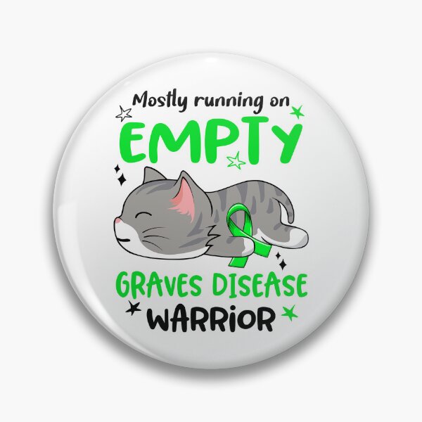 Artikelvorschau, Graves Disease Awareness, läuft hauptsächlich auf Graves Disease Warrior entworfen und verkauft von Tammyilaria.