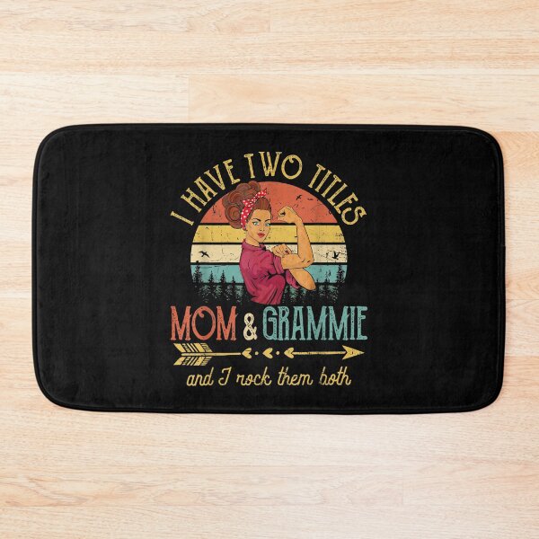 Item preview, I Have Two Titles Mom And Grammie Women Vintage Decor  designed and sold by vergielx.