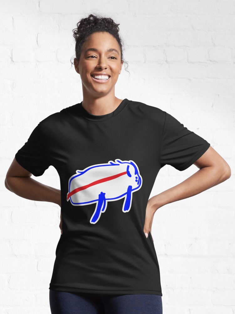 : Josh Allen Buffalo Football Drawing T Shirt : Sports & Outdoors