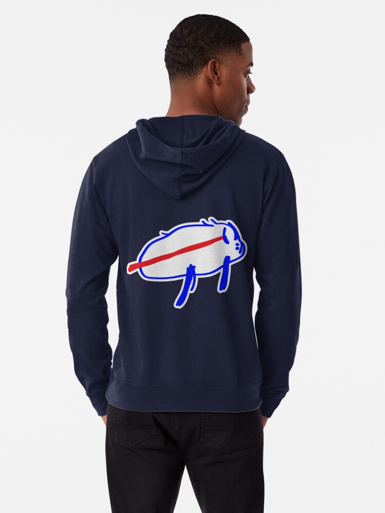 Josh Allen Drawing Lightweight Hoodie for Sale by BfloSportsStore