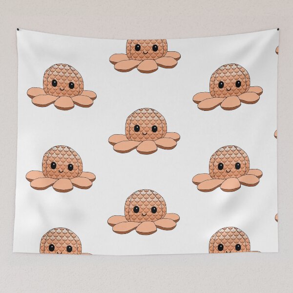Item preview, happy little octopus (retro edition) designed and sold by ShipsinParadise.