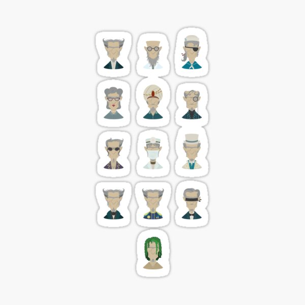 Item preview, A Series of Unfortunate Events Count Olaf Disguises designed and sold by JennaKayla.