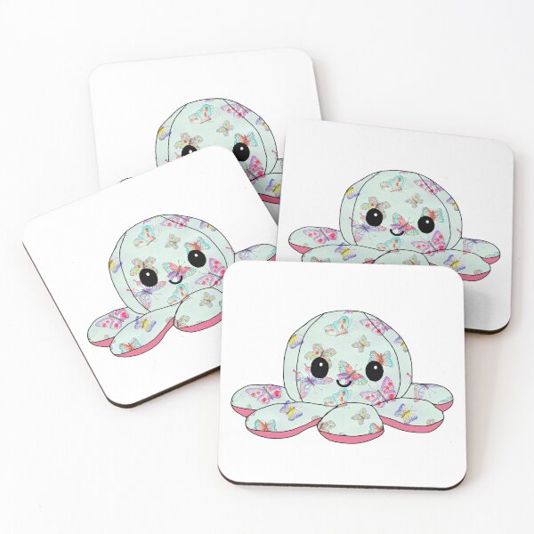 Item preview, happy little octopus (butterfly edition) designed and sold by ShipsinParadise.
