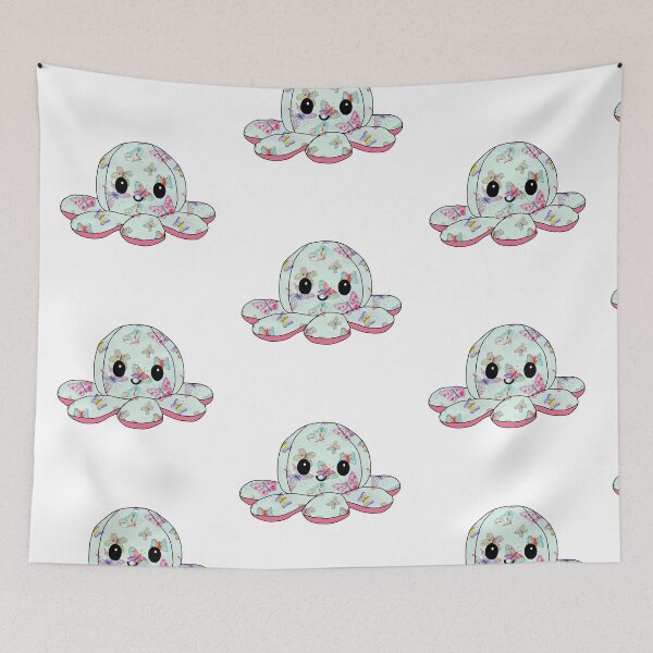 Item preview, happy little octopus (butterfly edition) designed and sold by ShipsinParadise.