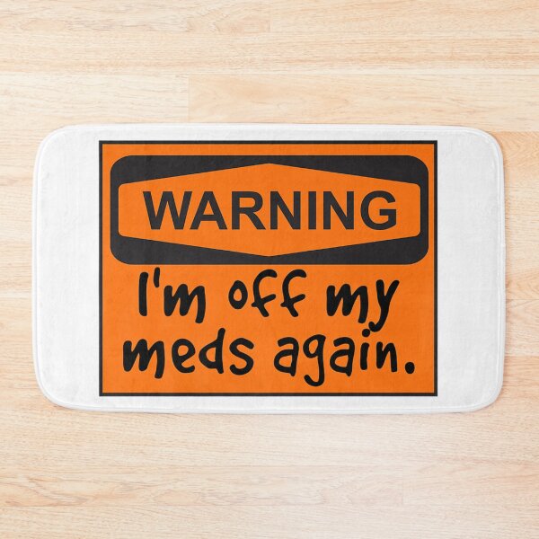 Item preview, Warning I'm Getting Off My Mads Again  designed and sold by blackcowgirls.