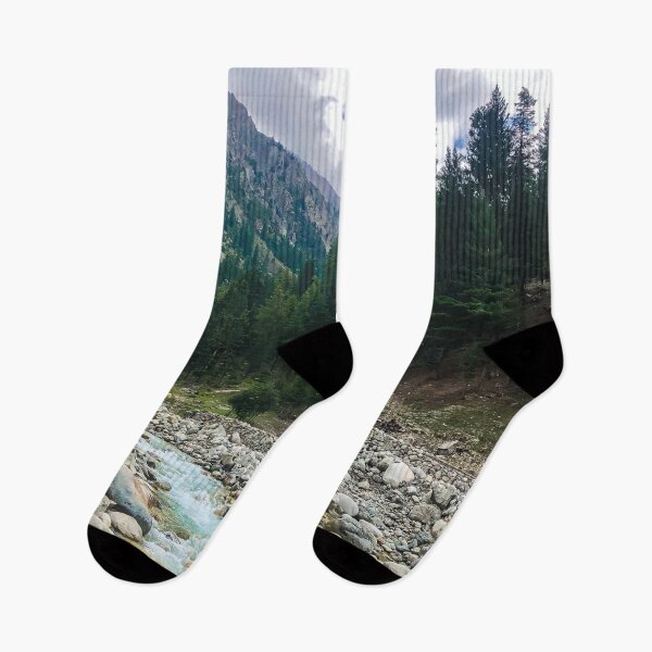 Item preview, River Stream And Mountains designed and sold by Saim-Photos.