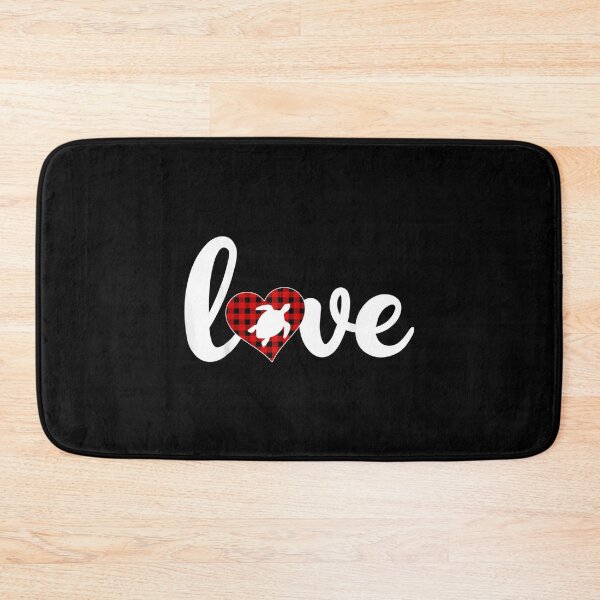 Item preview, Turtle Lover Buffalo Plaid Love Turtle Valentine's Day  designed and sold by vergielx.