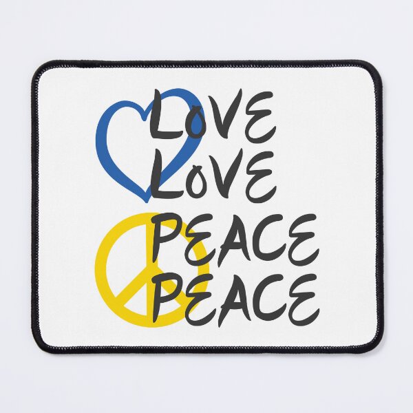 Item preview, Love Love Peace Peace [Eurovision] v2 designed and sold by lazarusheart.