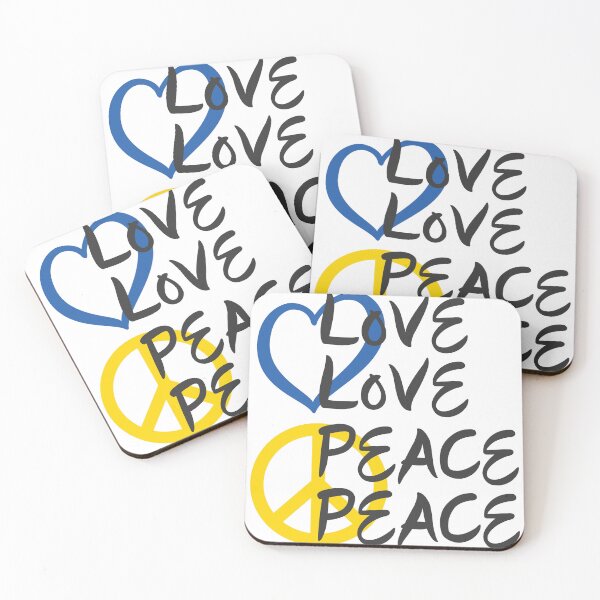 Item preview, Love Love Peace Peace [Eurovision] v2 designed and sold by lazarusheart.