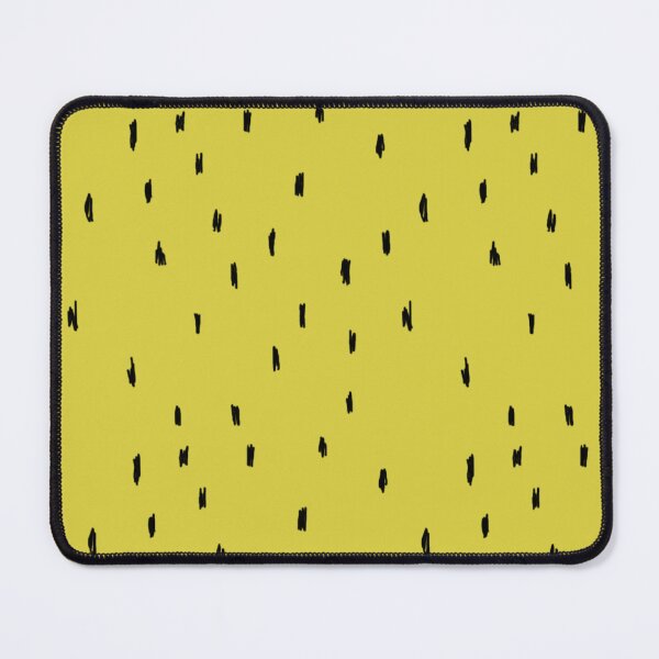 Item preview, Deco Mid Mod Dashes Orbs Pattern Print Funky 80s 90s Retro Vintage Mustard Yellow Gold designed and sold by Shayna Westfall.