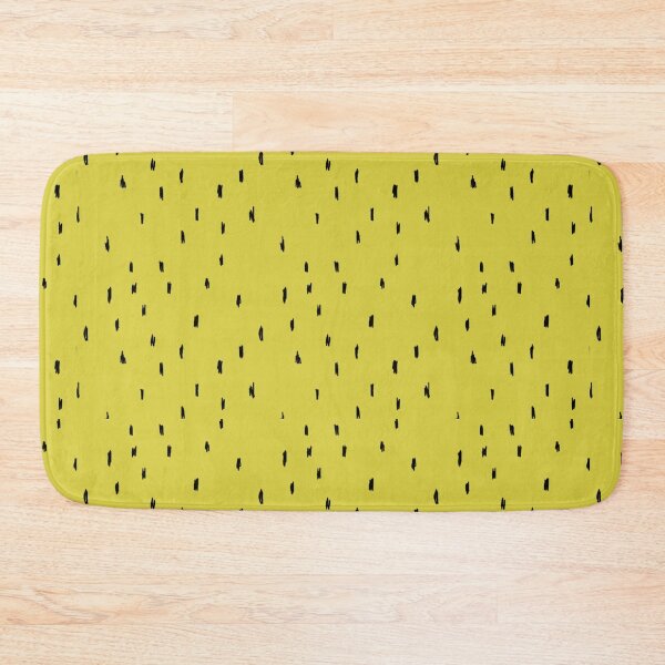 Item preview, Deco Mid Mod Dashes Orbs Pattern Print Funky 80s 90s Retro Vintage Mustard Yellow Gold designed and sold by Shayna Westfall.