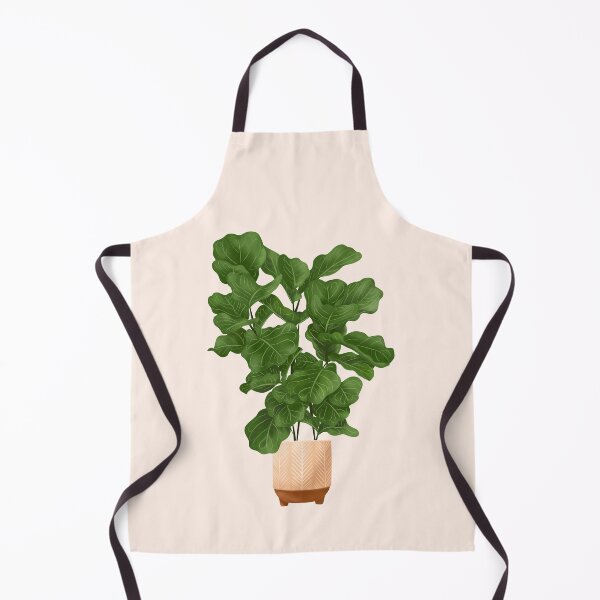 Item preview, Fiddle Leaf Fig Plant, Potted Plant Illustration designed and sold by Ana Moguš.