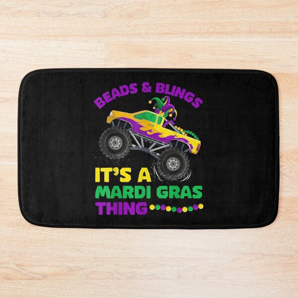 Item preview, Beads Blings A Mardi Gras Thing Monster Truck Boys  designed and sold by vergielx.