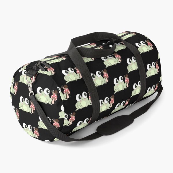 Item preview, Cute cartoon frog with a snail friend on a mushroom designed and sold by Yarafantasyart.