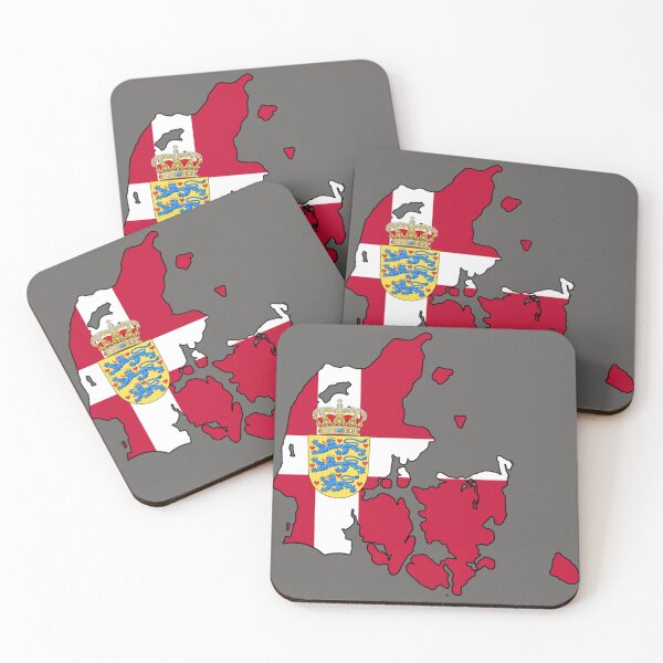 Item preview, Denmark with Coat of Arms designed and sold by Frogpen.