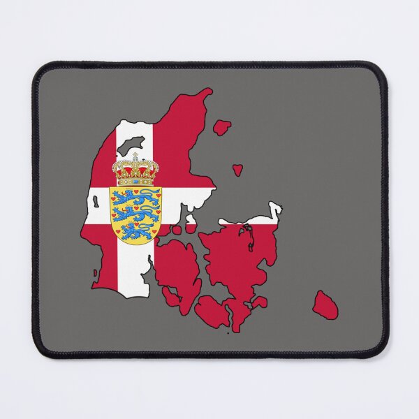Item preview, Denmark with Coat of Arms designed and sold by Frogpen.
