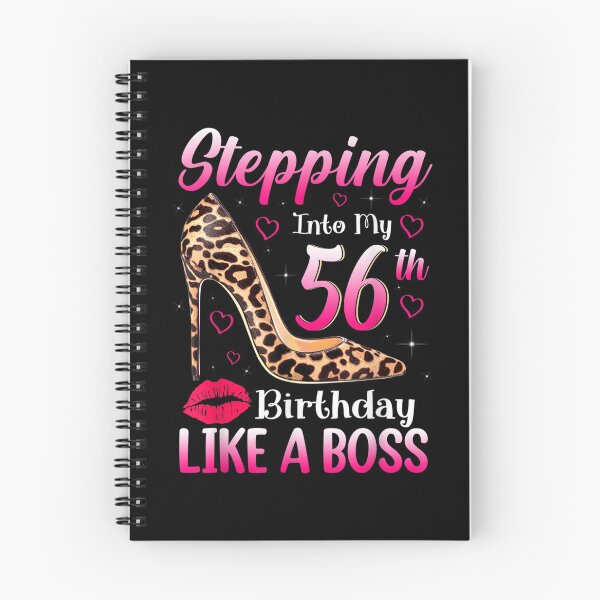 Item preview, Stepping Into My 56th Birthday Like A Boss  designed and sold by vergielx.