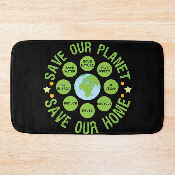 Item preview, Save Our Planet Save Our Home Nature Lover Gifts designed and sold by amishacreates.