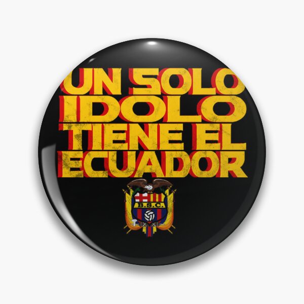 Item preview, Barcelona Sporting Club, Un Solo Idolo tiene el Ecuador designed and sold by Cheeky Companions.