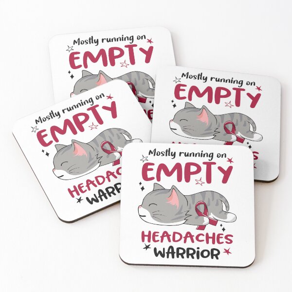 Item preview, Headaches Awareness, Mostly Running on Headaches Warrior designed and sold by Tammyilaria.