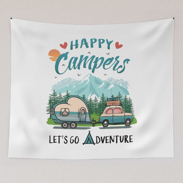Item preview, Happy Campers designed and sold by tranhungtdu.