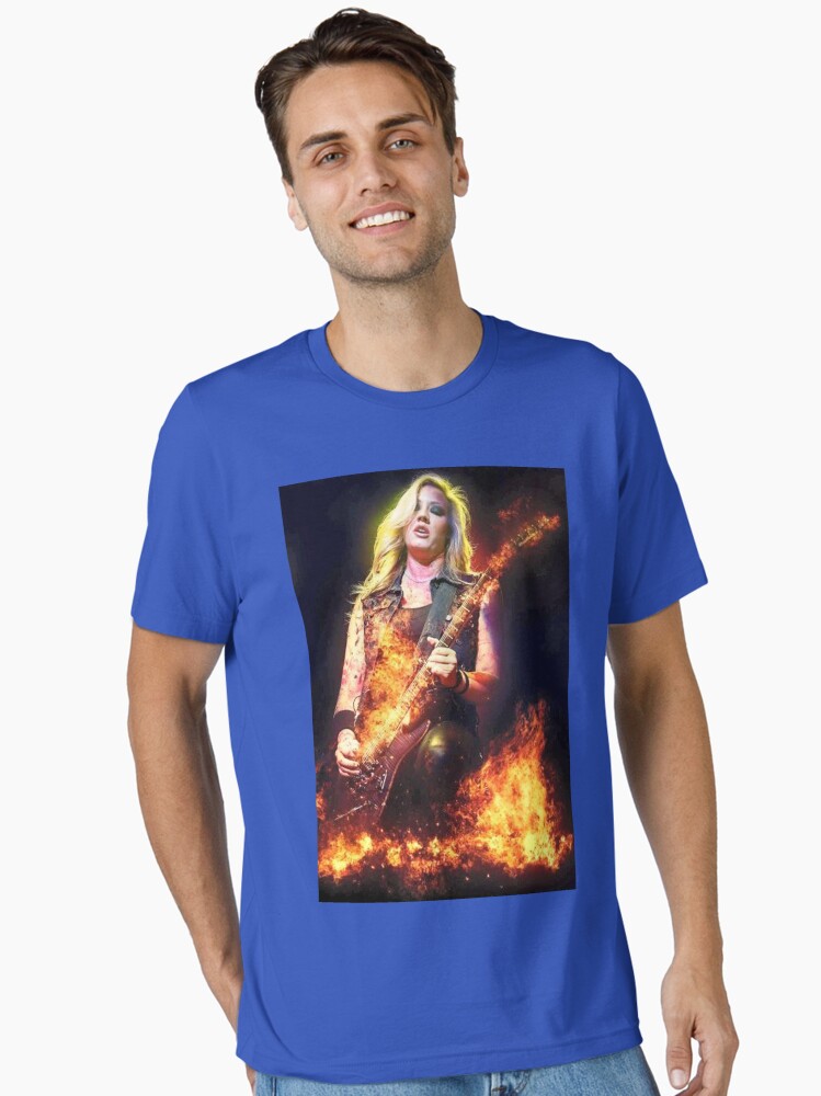 Thumbnail 1 of 7, Essential T-Shirt, Nita Strauss Is On Fire Classic T-Shirt designed and sold by DennisSchno.