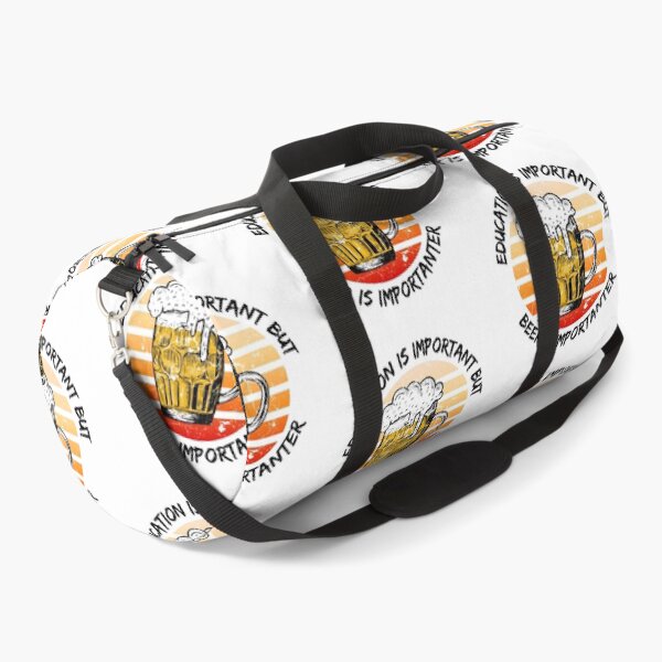 Item preview, Education Is Important But Beer Is Importanter designed and sold by LuckyKermit.
