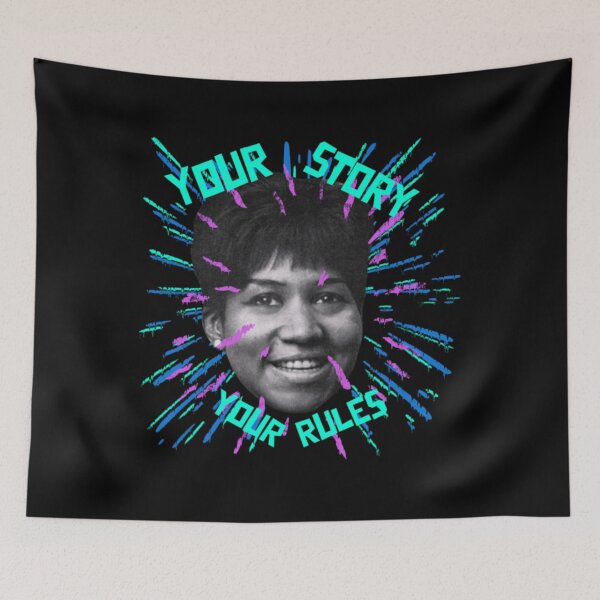 Item preview, Aretha Franklin Your Story Your Rules designed and sold by MilletArt.
