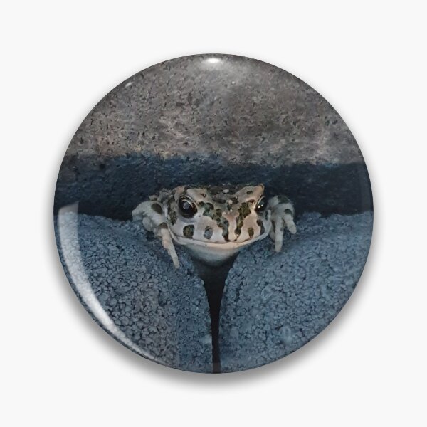 Item preview, small frog poking his head out  designed and sold by RSdesignbureau.