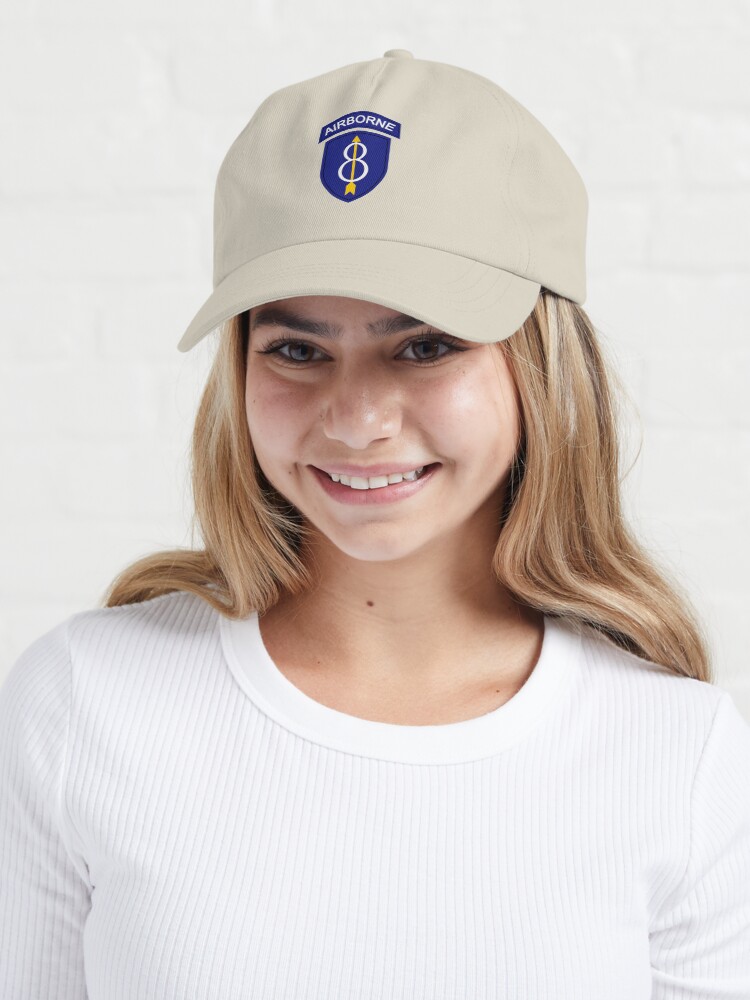 Alternate view of 8th (Airborne) Infantry Division (US Army - Historical) Cap