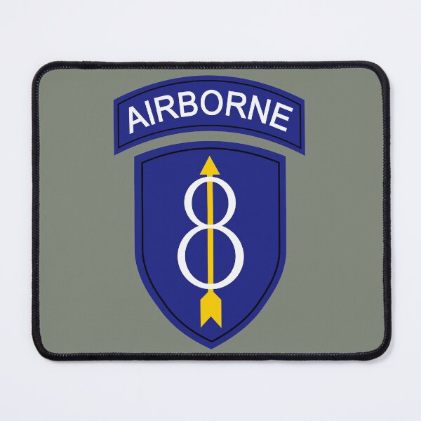 Item preview, 8th (Airborne) Infantry Division (US Army - Historical) designed and sold by wordwidesymbols.