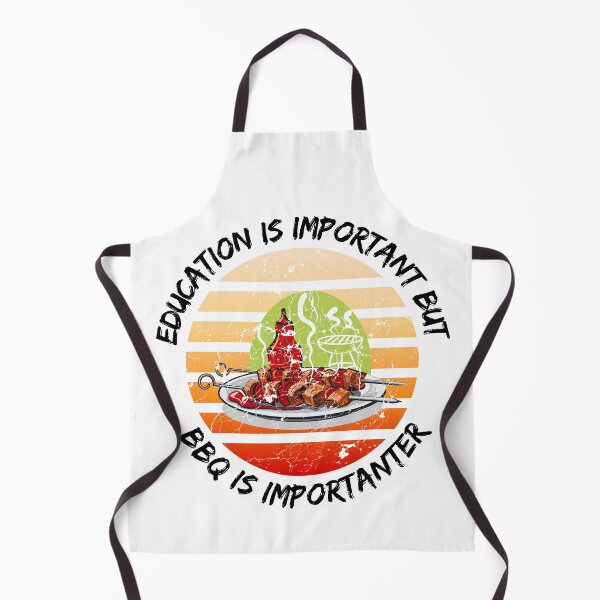 Item preview, Education Is Important But BBQ Is Importanter designed and sold by LuckyKermit.