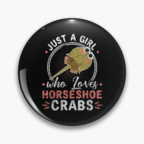 Item preview, Just A Girl Who Loves Horseshoe Crabs Xiphosura  designed and sold by vergielx.
