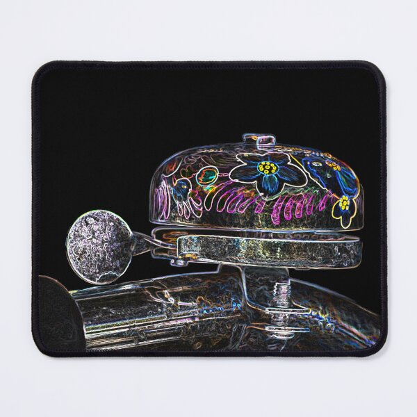 Item preview, Neon pop art bike bell in bright colors designed and sold by Your Happy Life.
