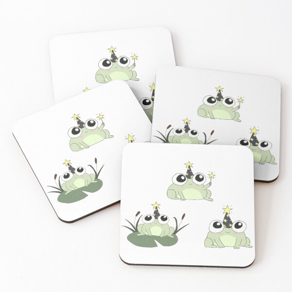 Item preview, Wizard frogs - 3 cute wizard frogs packs  designed and sold by Yarafantasyart.